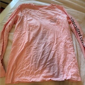 Vineyard Vines Light Pink Cotton Tee